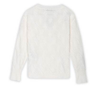 MAGLIA GIROCOLLO INTRECCI