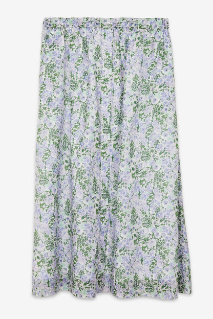 Gonna fiori elastico