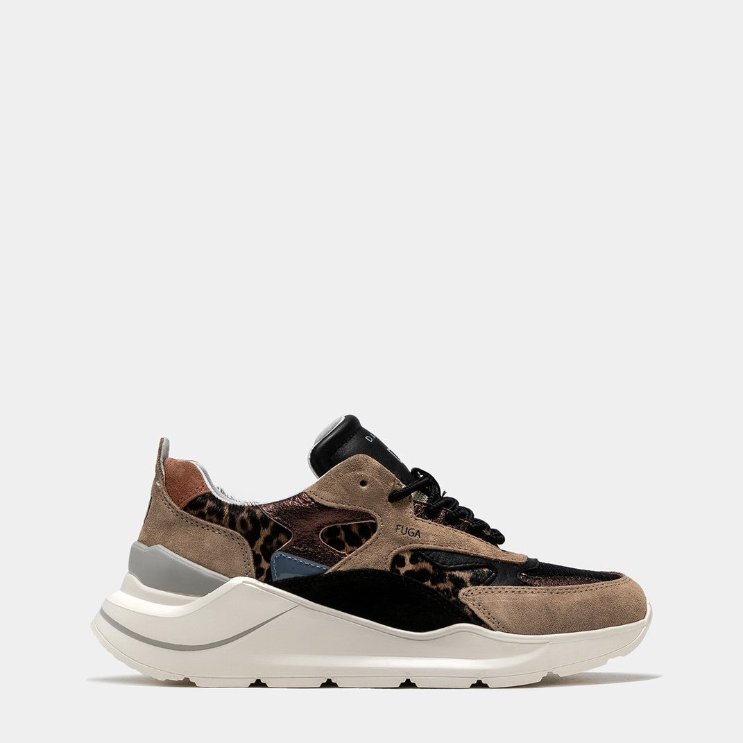 SCARPE FUGA PONY LEOPARD