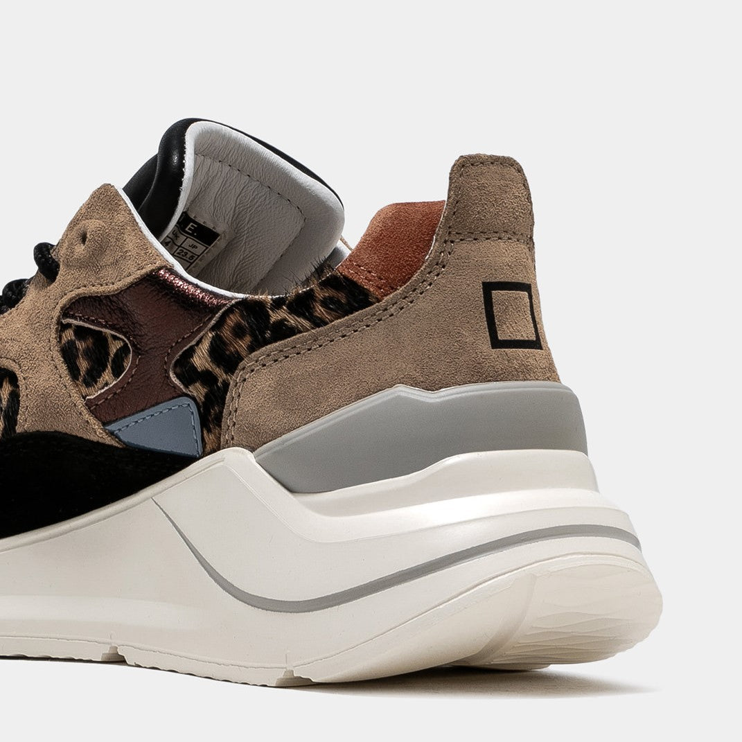 SCARPE FUGA PONY LEOPARD