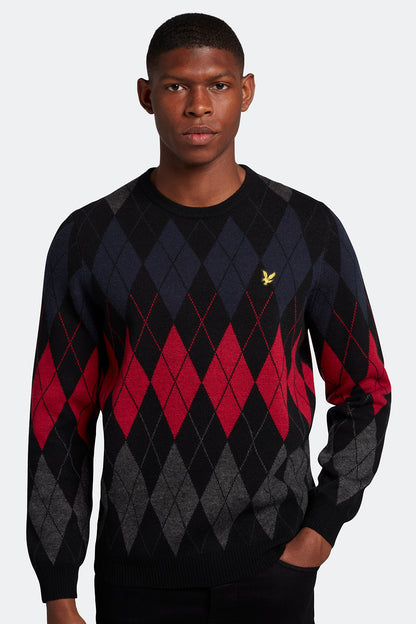 MAGLIA GIROCOLLO LOSANGHE