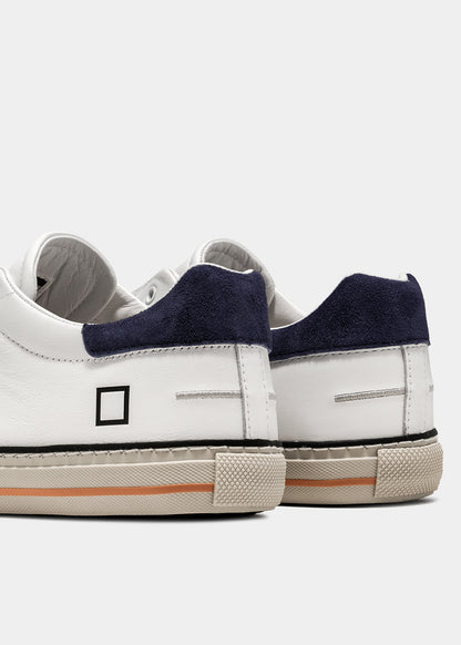 SCARPE PELLE CONTRASTO