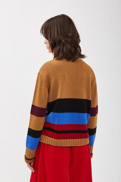 MAGLIA LUPETTO RIGHE DIVERSE