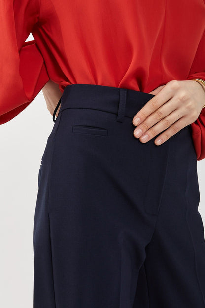 PANTALONI DRITTI RISVOLTO