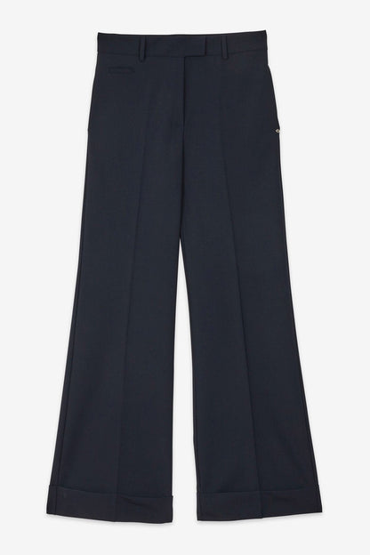 PANTALONI DRITTI RISVOLTO