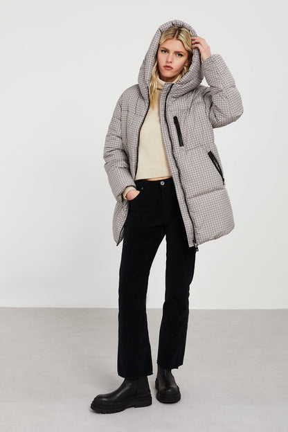 PIUMINO CORTO QUADRETTI