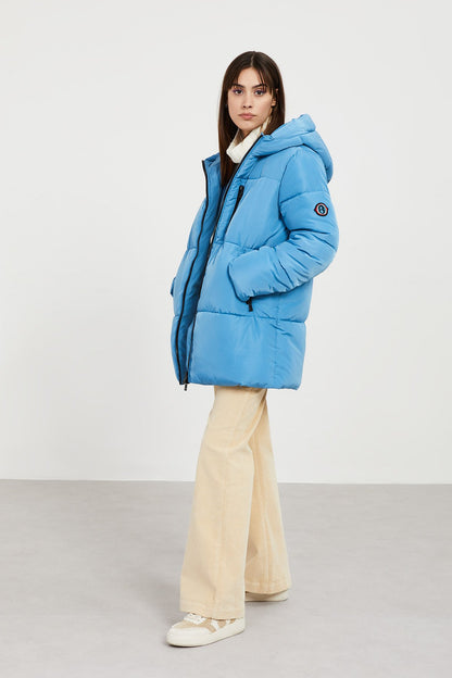 PIUMINO CORTO CAPPUCCIO