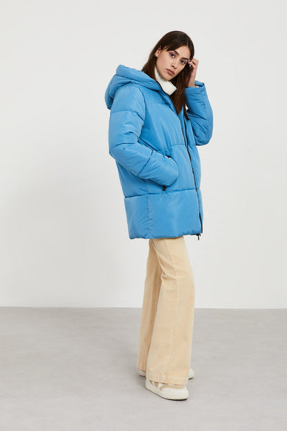 PIUMINO CORTO CAPPUCCIO