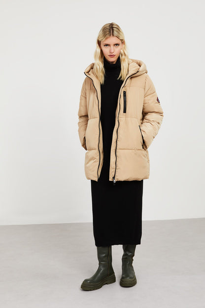 PIUMINO CORTO CAPPUCCIO