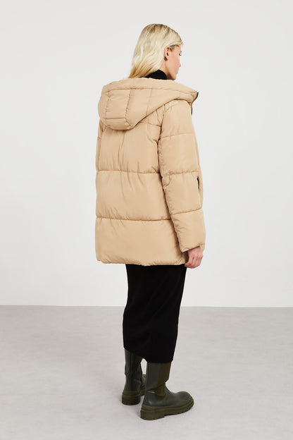 PIUMINO CORTO CAPPUCCIO