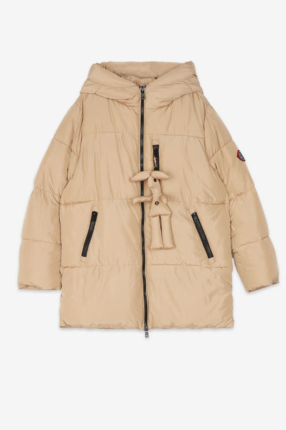 PIUMINO CORTO CAPPUCCIO