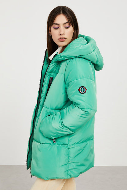 PIUMINO CORTO CAPPUCCIO