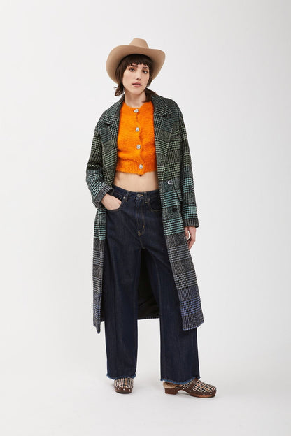 CAPPOTTO CHECK SFUMATO