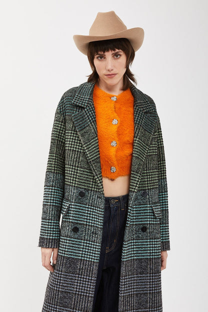 CAPPOTTO CHECK SFUMATO