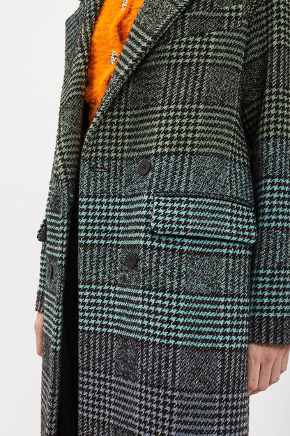 CAPPOTTO CHECK SFUMATO