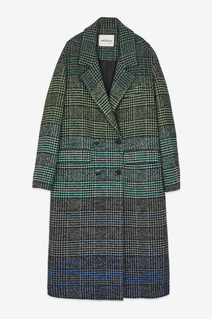 CAPPOTTO CHECK SFUMATO