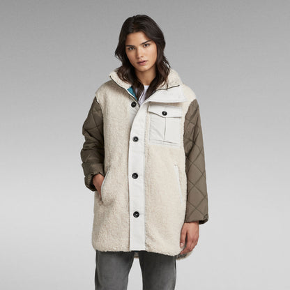 GIACCONE TEDDY MIX TESSUTI