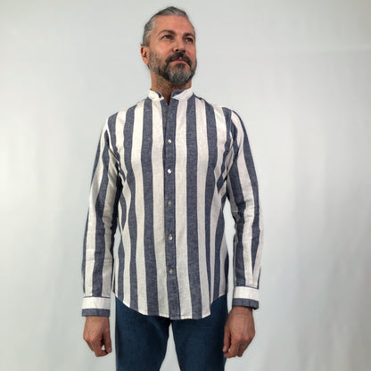 CAMICIA COREANA RIGHE