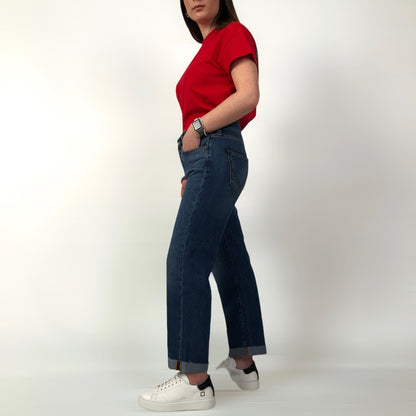 JEANS BAGGIE RISVOLTO NEW OKSAR