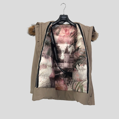 PARKA CAPPUCCIO PELO