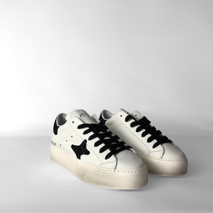 SCARPE PELLE STELLA NERA