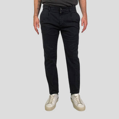 PANTALONI PINCES GABARDINA