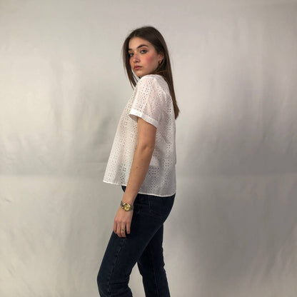 CAMICIA TRAPEZIO SANGALLO