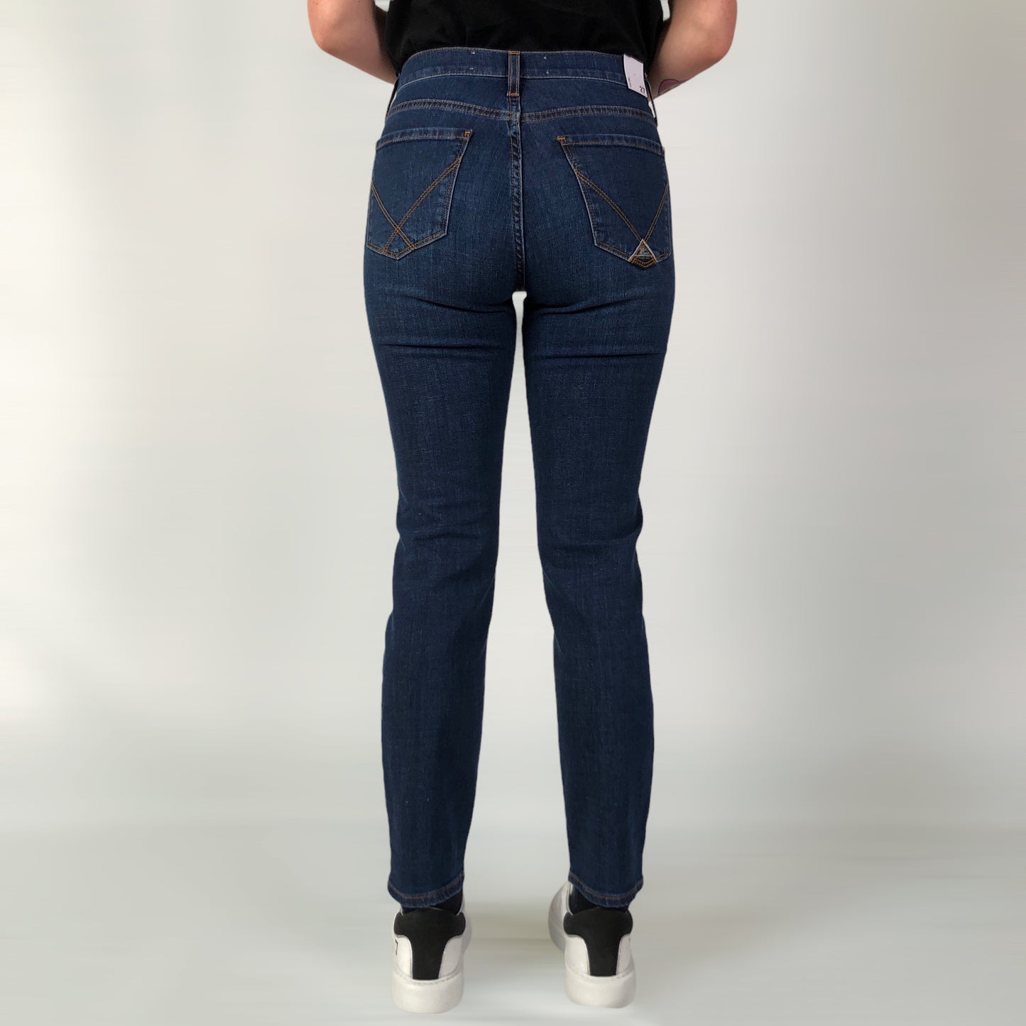 JEANS CROPPED DENIM STRETCH FLO