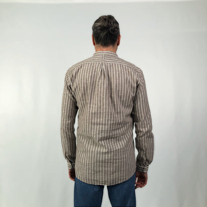 CAMICIA COREANA RIGHE SOTTILI