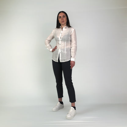 CAMICIA LINO MANICHE LUNGHE