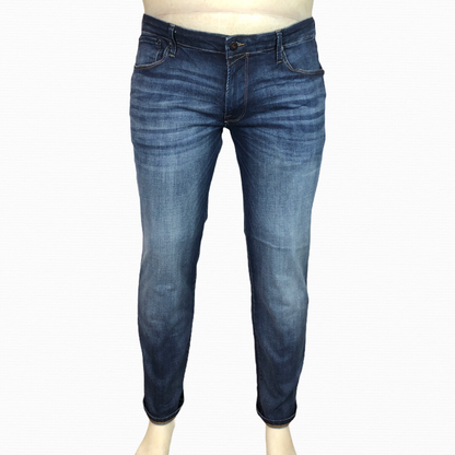JEANS STRETCH DENIM SCURO