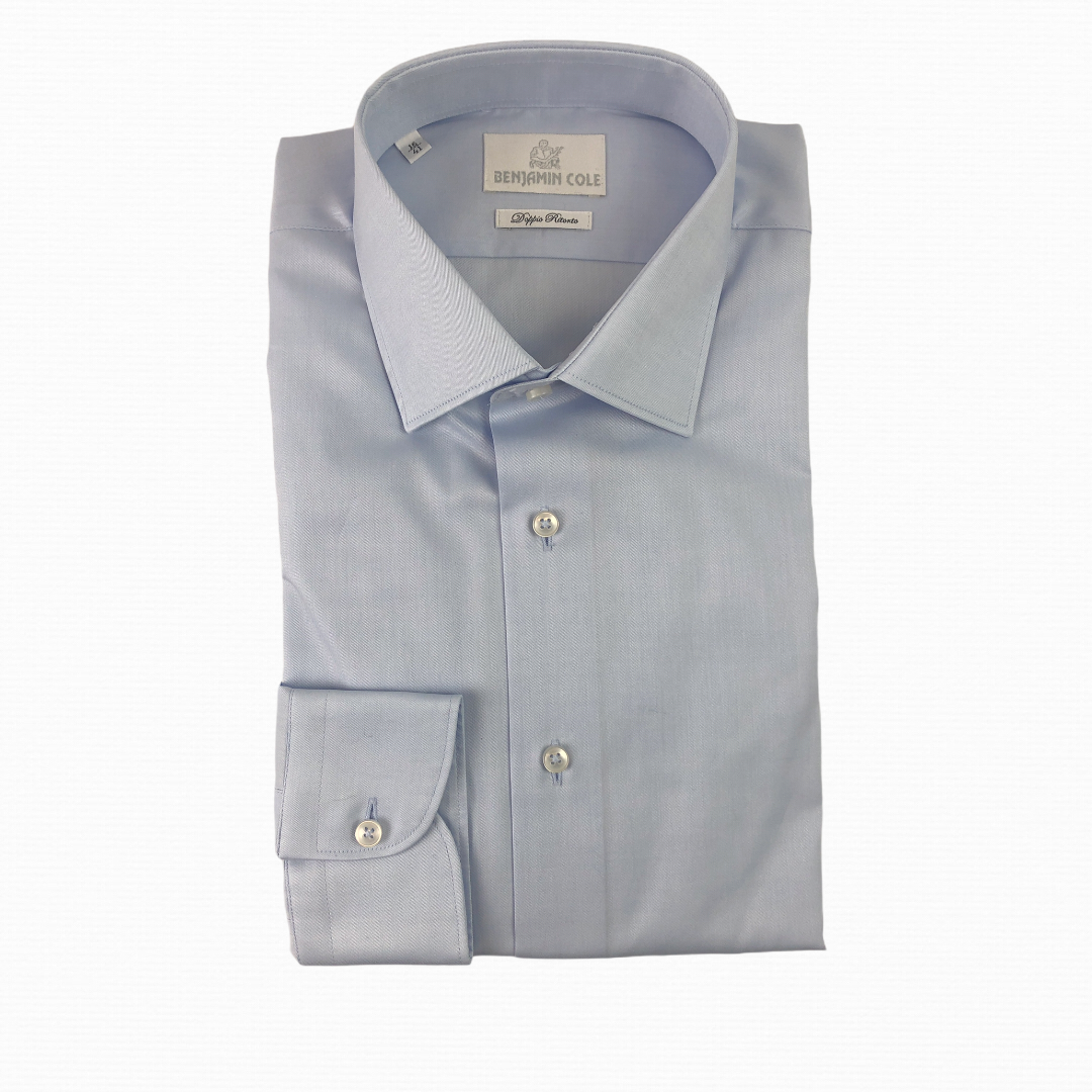 CAMICIA MODERN FIT DOPPIO RITORTO TWILL