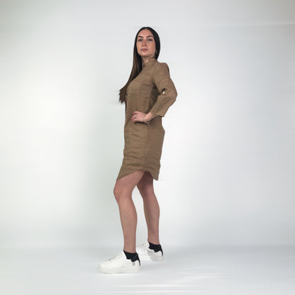 CAMICIA OVER COREANA LINO