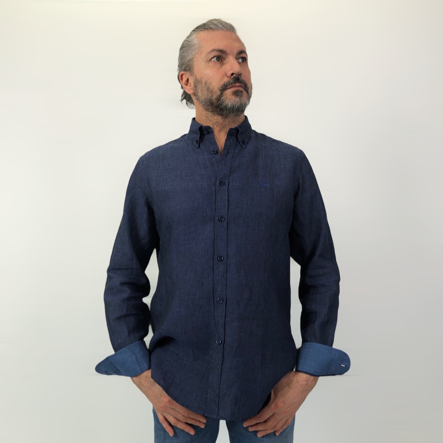 CAMICIA MISTO LINO