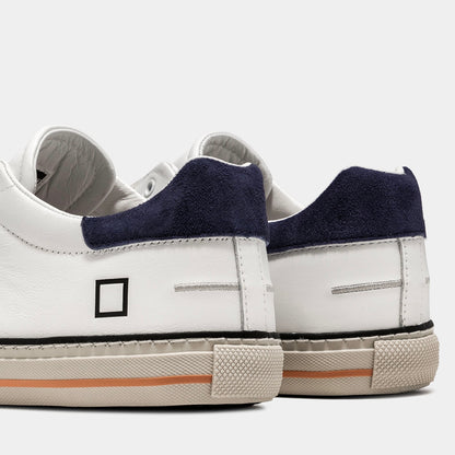 SCARPE PELLE CONTRASTO