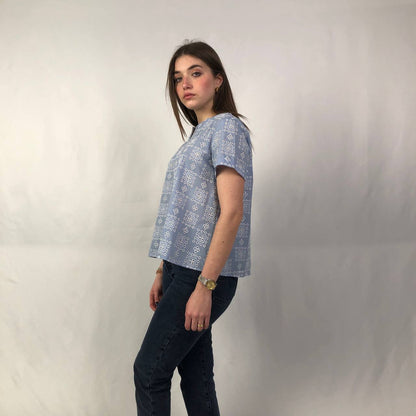 CAMICIA TRAPEZIO SANGALLO