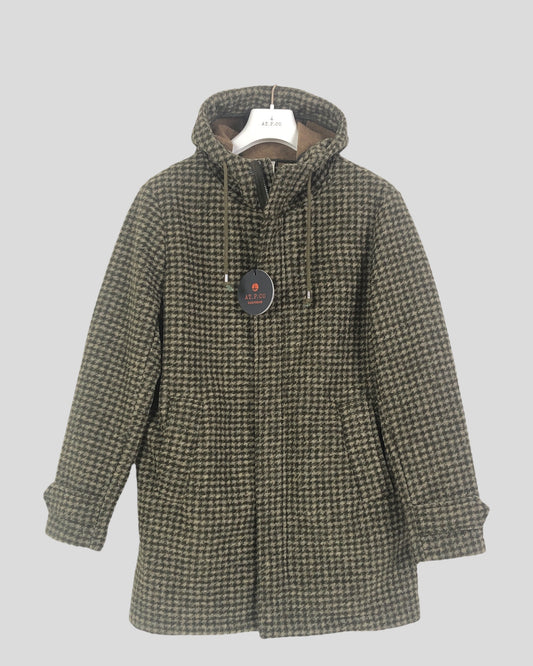 GIACCONE PIED DE POULE CAPPUCCIO