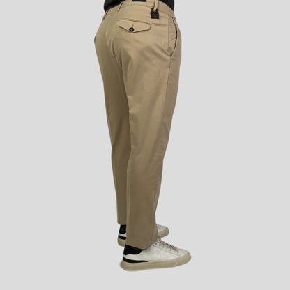 PANTALONI PINCES GABARDINA