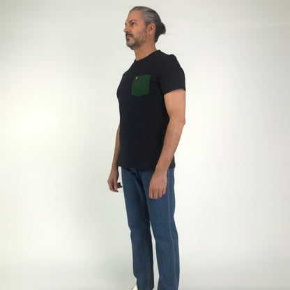 T-SHIRT TASCHINO CONTRASTO