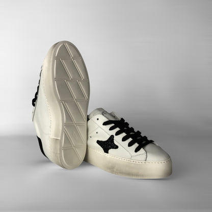SCARPE PELLE STELLA NERA