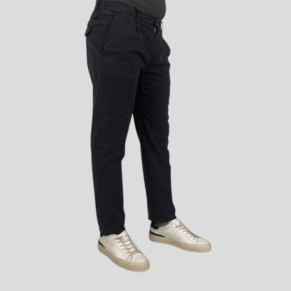 PANTALONI PINCES GABARDINA
